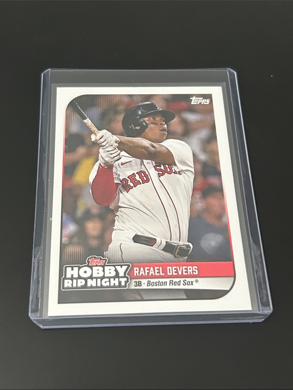 Topps Boston Red Sox Rafael Devers Hobby Rip Night Exclusive Baseball Card